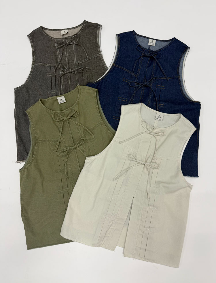 リラックスベストコーデ