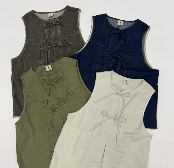 リラックスベストコーデ