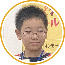 九州エリア大会優勝者 シダ　ハルタカさん
